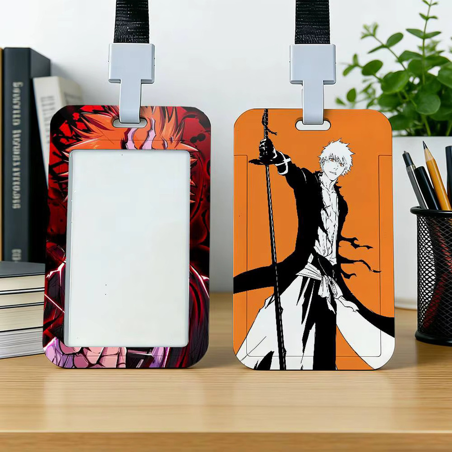 Anime Bleach Kartenhalter mit Lanyard und Namensschild-Hülle in Multicolour aus Kunststoff - Bild 2