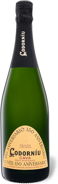 Codorniu Cava Edición Limitada Cuvée 150 Anniversario brut vegan Schaumwein 0,75 l - Bild 1