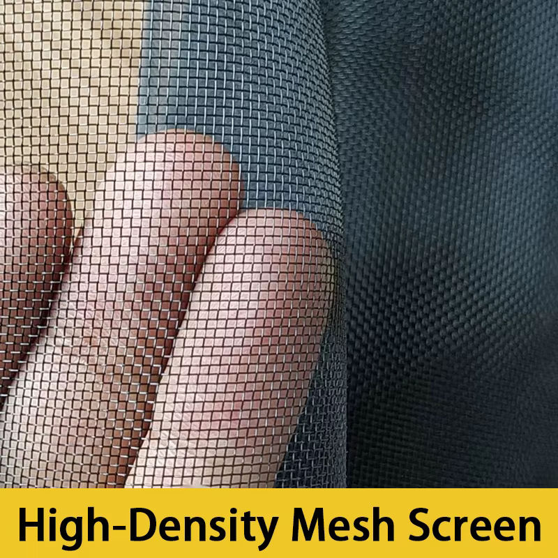 TranquilTouch Nano-PP-Mesh-Insektenschutzgitter in Schwarz für Fenster und Türen - Bild 2