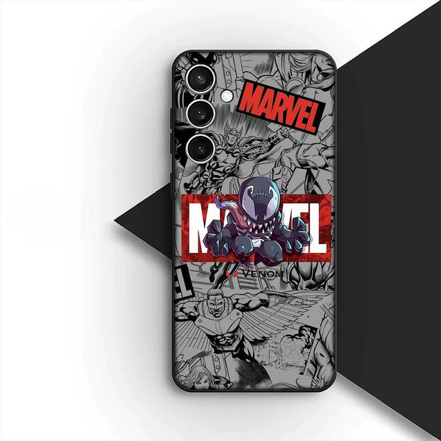 Handyhülle Marvel Spider-Man und Venom für Huawei P30 P20 Mate 20 Lite Pro Y7 Y6P Y7A 2019 Nova 5T 3I in Multicolour - Bild 1