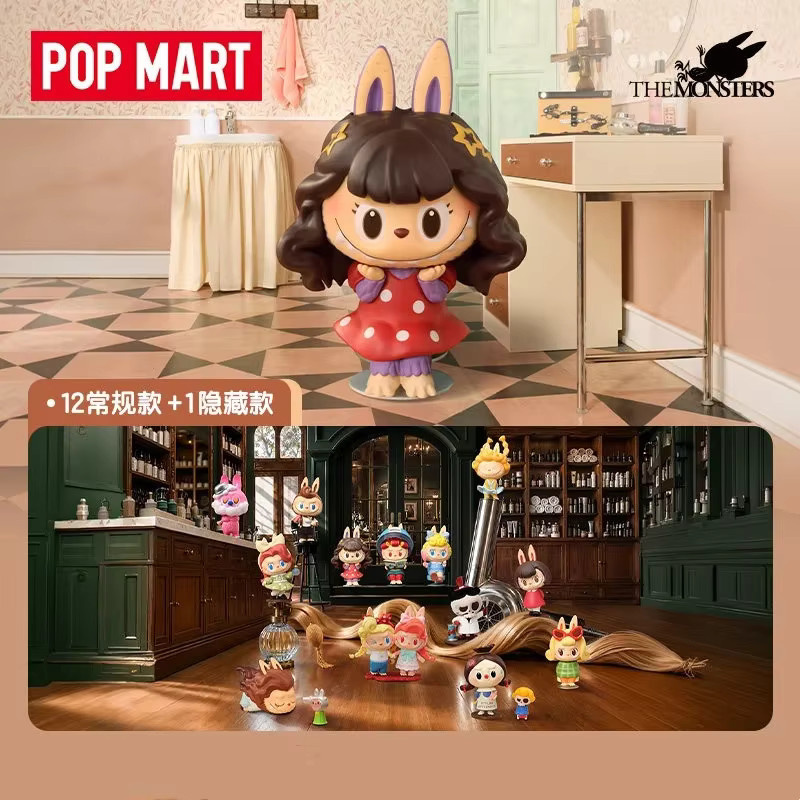 POP MART LABUBU THE MONSTERS HAIR SALON, Blind Box, Puppe, Anime-Figur - Bild 1