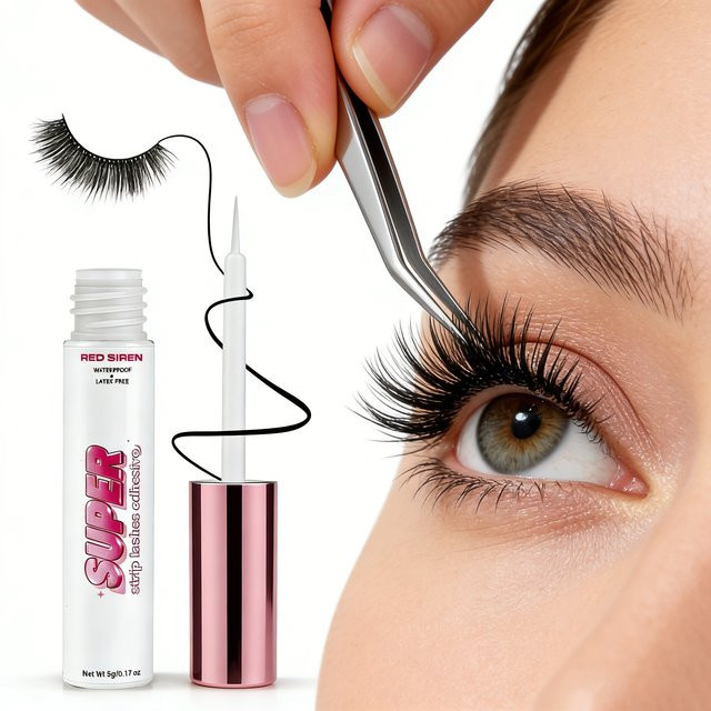 RED SIREN Wimpernkleber, transparent, wasserfest - Bild 1