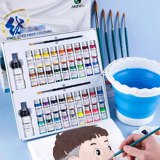 Marie's wasserfeste Stofffarben für Kleidung und DIY-Projekte in Multicolour - Bild 1