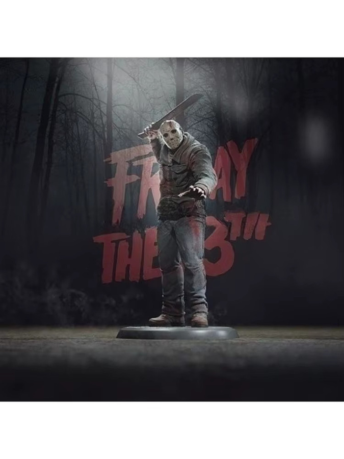 JIJIE Jason, Horrorfilm, Modellbausatz, Harz, Maßstab 1:24 - Bild 2