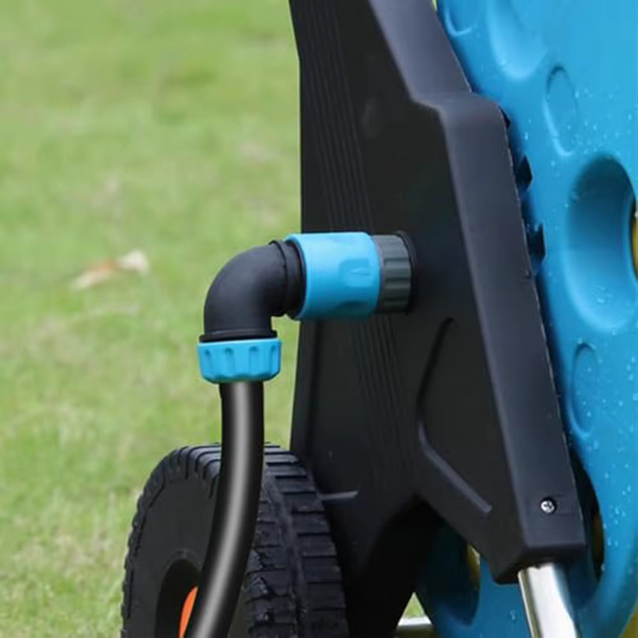 2 Stück VIBRATITE Ellenbogen-Schnellverbinder 90-Grad-Winkel für 1/2 Zoll Gartenschläuche und Bewässerungsanschlüsse - Bild 3