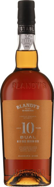 Blandy's Madeira Bual 10 Jahre, Likörwein, Portugal, süß, 19 % Vol., 0,75 l - Bild 1
