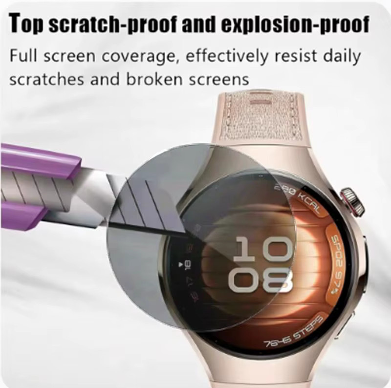 Huawei Displayschutzfolie Hydrogel, 3 Stück, Smartwatch Zubehör - Bild 5