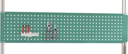 Manuflex ZB8271.0001 Werkzeug-Lochplatte für Alu-Aufbauportale in Stahl, Nutzhöhe: 300 mm, für Tischbreite: 1000 mm - Bild 1
