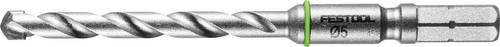 Festool Stein-Spiralbohrer-Set DB STONE CE D5, 3 Stück, 5 mm, silberfarben, carbide-tipped - Bild 1
