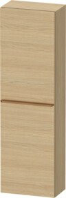 Duravit Halbhochschrank D-Neo in Beige und Weiß, 1 Tür und 4 Böden, Wandmontage, B: 40 cm, T: 24 cm, H: 132 cm - Bild 1