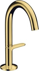 Hansgrohe Axor One Waschtisch-Einhebelmischer in Gold mit Pop-up-Abfluss - Bild 1