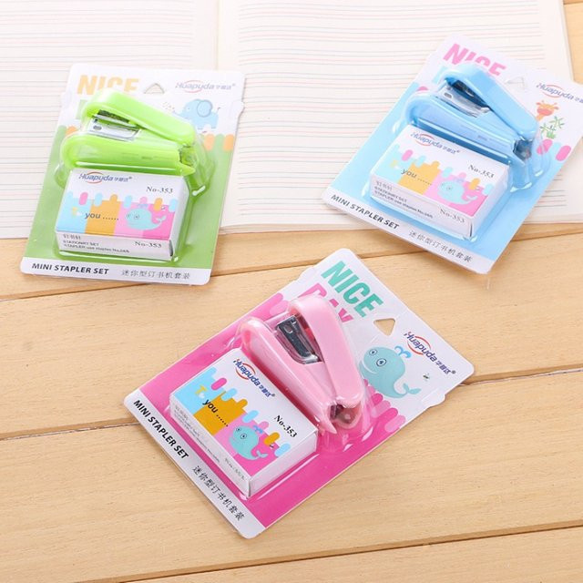 Idea Mini-Hefter in Multicolour mit Heftklammer-Set für Büro und Schule - Bild 1