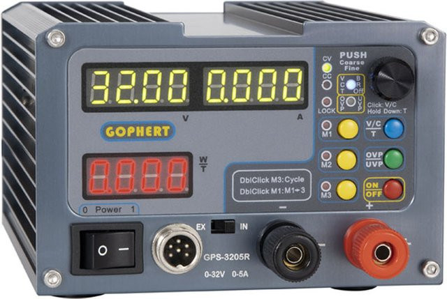 Eakins GPS Labor-Schaltnetzteil DC Netzteil in Grau mit verschiedenen Ausgangsoptionen bis 700W und OVP-Schutz - Bild 1