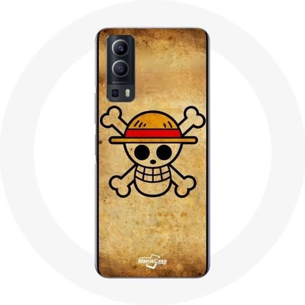 Maniacase Handyhülle für Vivo Y72 mit Manga One Piece Totenkopf Design in Multicolour - Bild 1