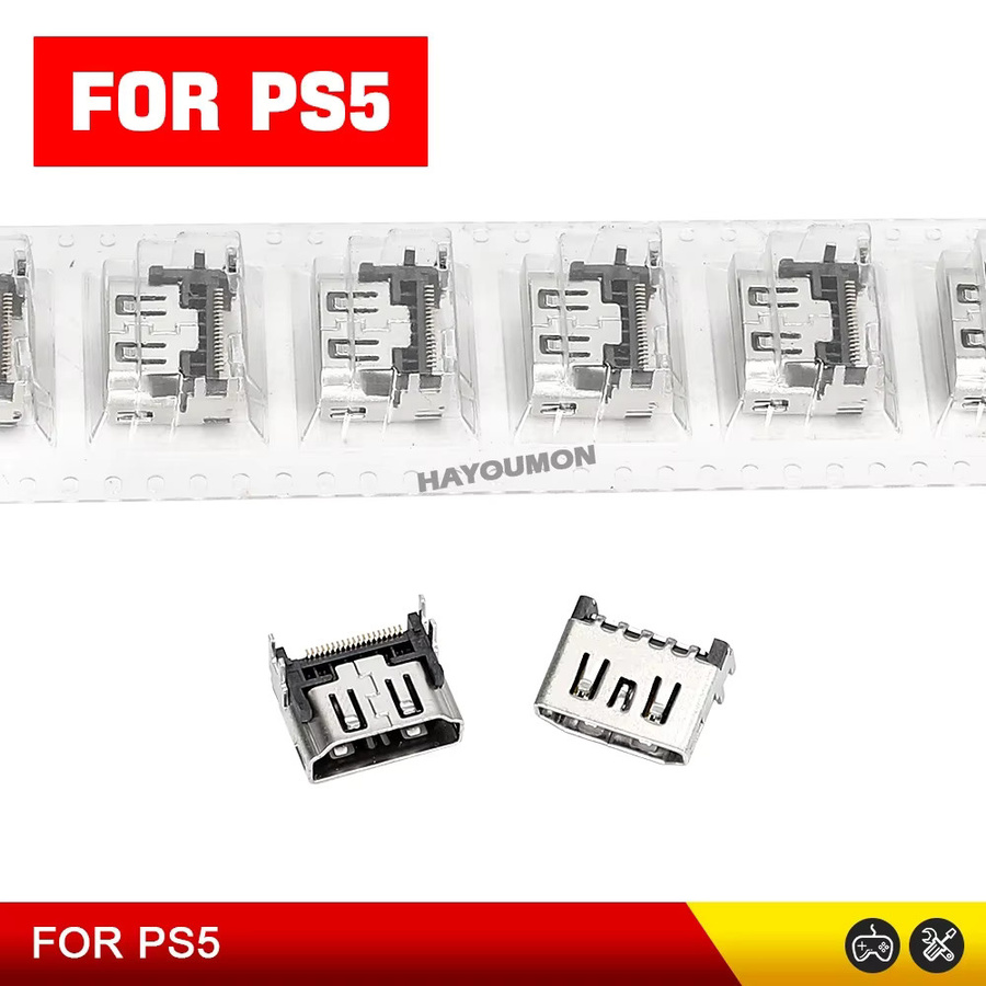 HeroAngel HDMI Anschluss Ersatzteil in Silber für PS5 und Xbox Series X/S Konsolen - Bild 2