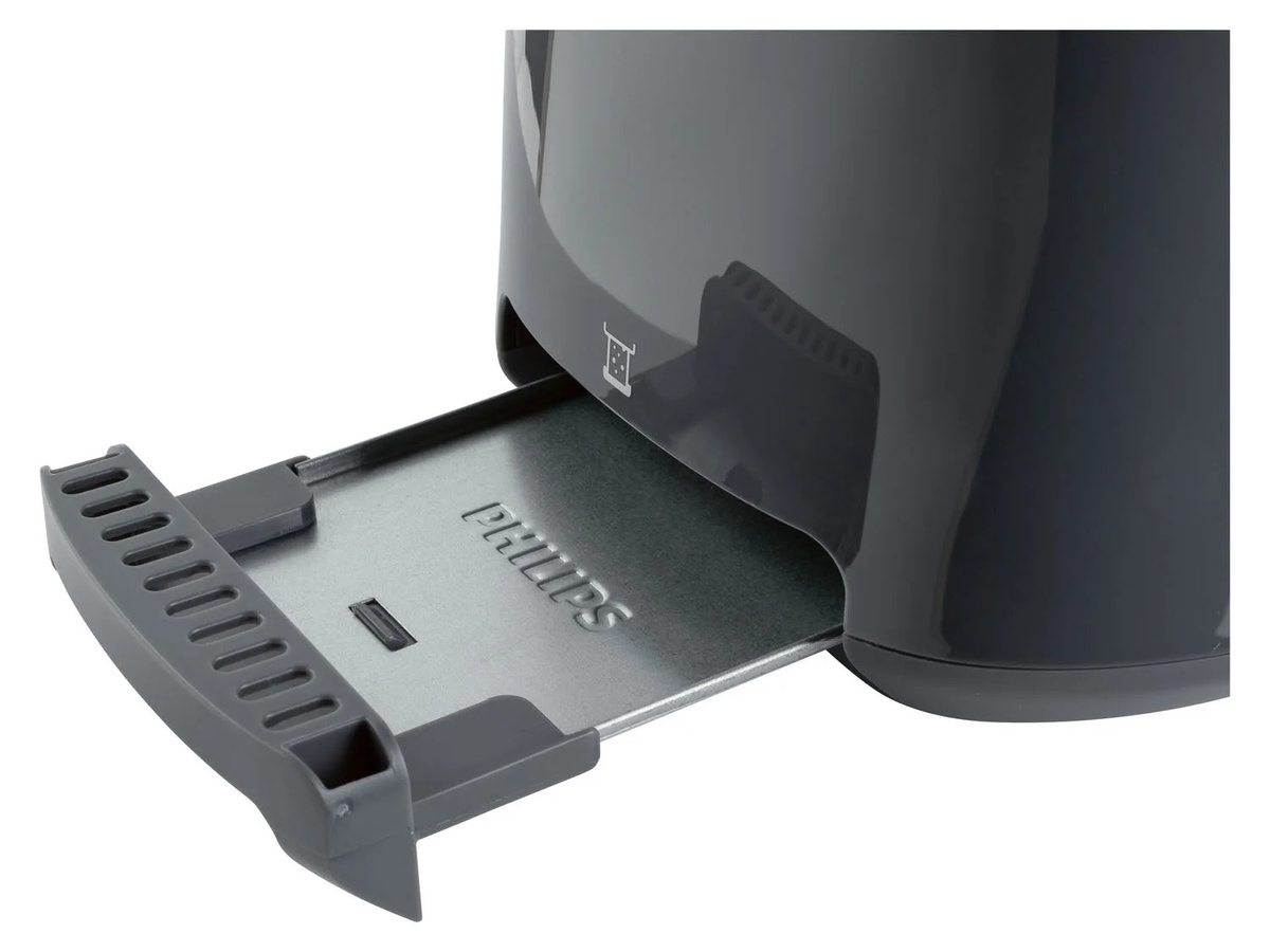 Philips Daily Doppelschlitz-Toaster HD2581/10 in Grau mit Auto-Shutoff-Funktion - Bild 3