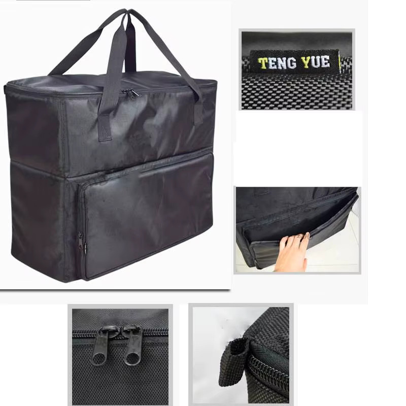 KIZN Tragbare Aufbewahrungstasche für gebogene Bildschirme und Monitore, extra große schützende Laptop-Tasche, Schwarz - Bild 4