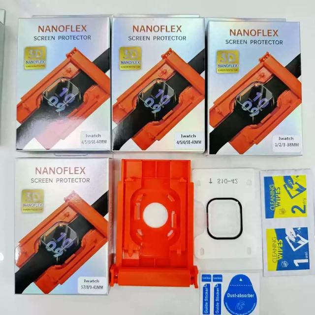 PEO Displayschutzfolien-Kit für Apple Watch Ultra, Series 11-1, inklusive Installationswerkzeug und Box - Bild 1
