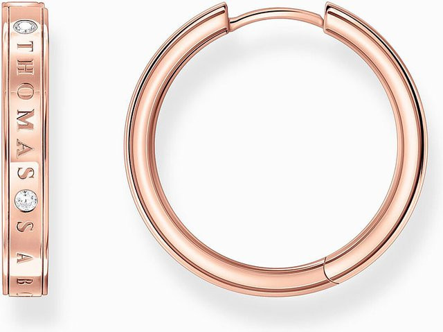 Thomas Sabo Ohrring, 925 Silber, Zirkonia, Damen - Bild 1