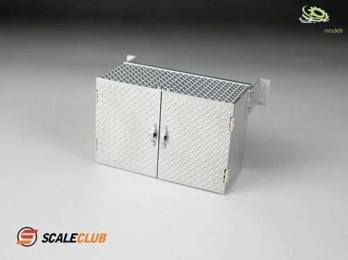 ScaleClub 50234 Staubox im Maßstab 1:14 aus V2A Riffelblech - Bild 1