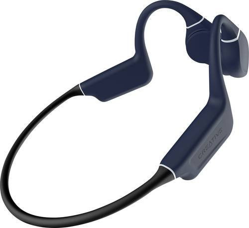 Creative Outlier Free Pro+ Bluetooth On-Ear Headset mit Mikrofon in Mitternachtsblau und Mattschwarz - Bild 2
