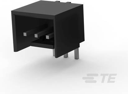 TE Connectivity Buchsengehäuse-Platine 3-644894-3 in Schwarz - Bild 1