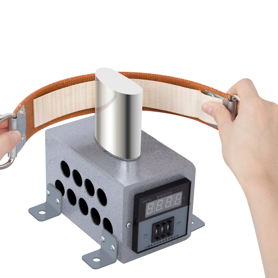 STJ Elektrisches Bügeleisen zum Rippenbiegen für Kontrabass und Holzinstrumente, silber, B/T/H: 23,5 x 9,5 x 23,5 cm - Bild 2