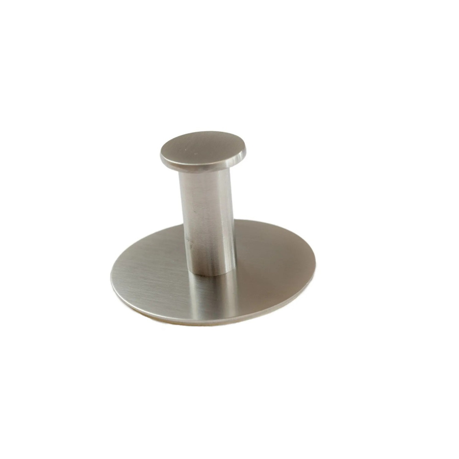 Bagnoxx Handtuchhaken selbstklebend aus Edelstahl in Silber, Breite: 6,5 cm, Höhe: 4,3 cm - Bild 2