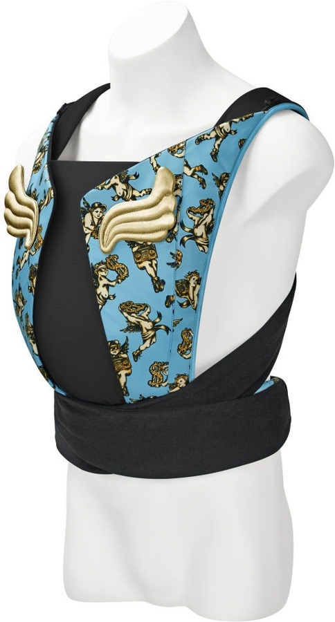 Cybex Platinum YEMA TIE Cherubs Hybrid Kinderwagen Jeremy Scott Edition in Blue und Black - Bild 2
