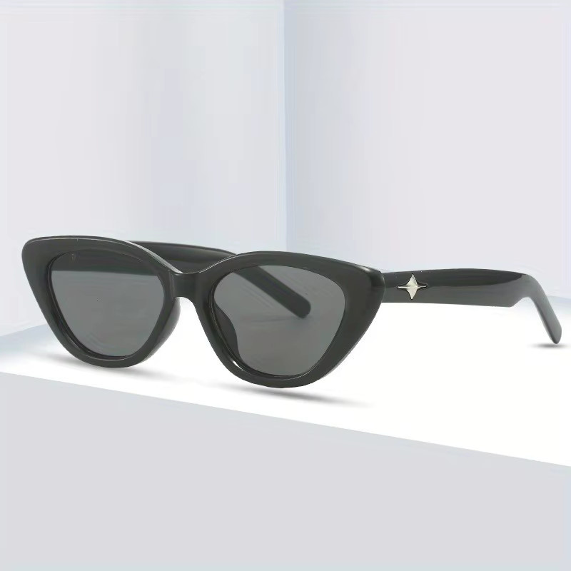 BMAD Sonnenbrille Cat-Eye, Vollrand, Kunststoff, Schwarz, Damen - Bild 3