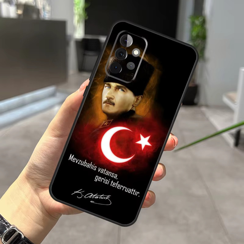 Mustafa Kemal Atatürk Signature Schutzhülle für Samsung Galaxy A55 A35 A15 A12 A32 A52 A36 A56 A26 A16 A53 A33 A13 A14 A34 A54 A17 - Bild 2