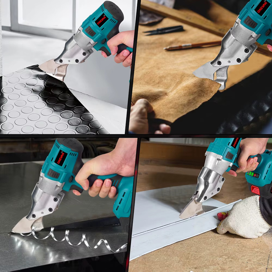 Makita Bürstlose Akku-Blechschere für 18V Batterien aus Carbonstahl zum Schneiden von Eisen und Metall - Bild 2