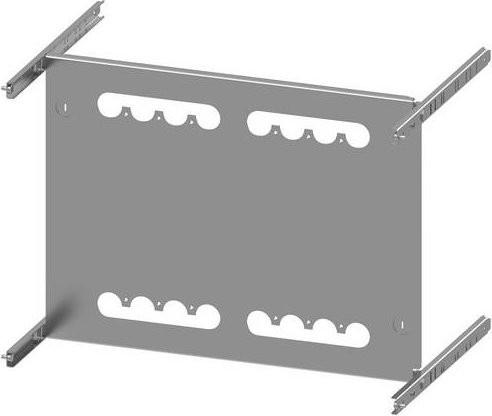 Siemens SIVACON S4 Montageplatte 3VA13, 3VA14, 3VA23, 3VA24 in Grau, B/T: 60,0 x 40,0 cm - Bild 1