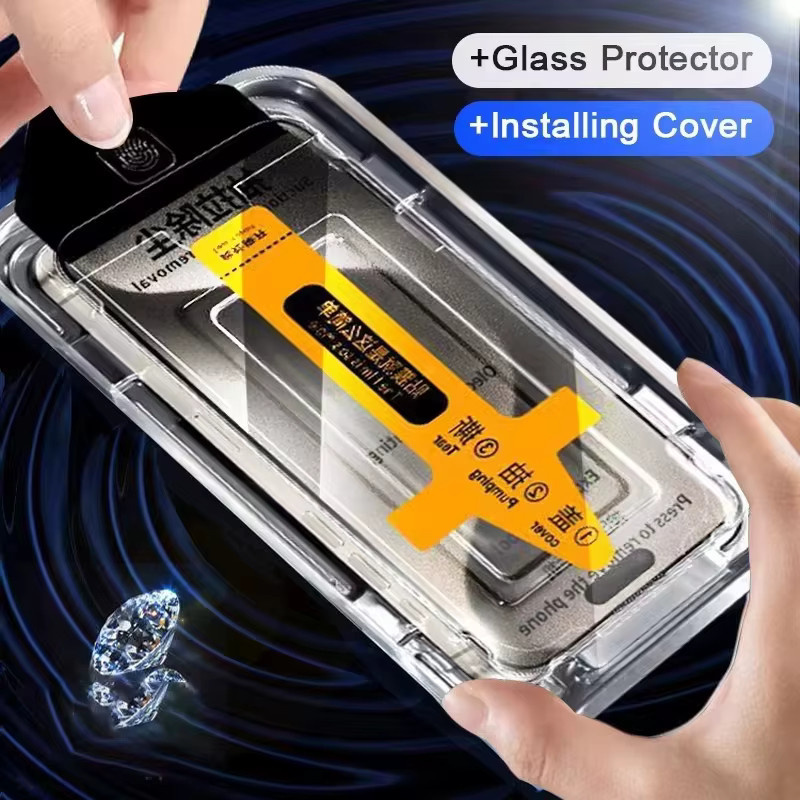 2 Stück MXZTSA HD Displayschutzfolie aus gehärtetem Glas für iPhone 16 15 14 13 12 11 Pro Max Plus XR XS, transparent - Bild 2