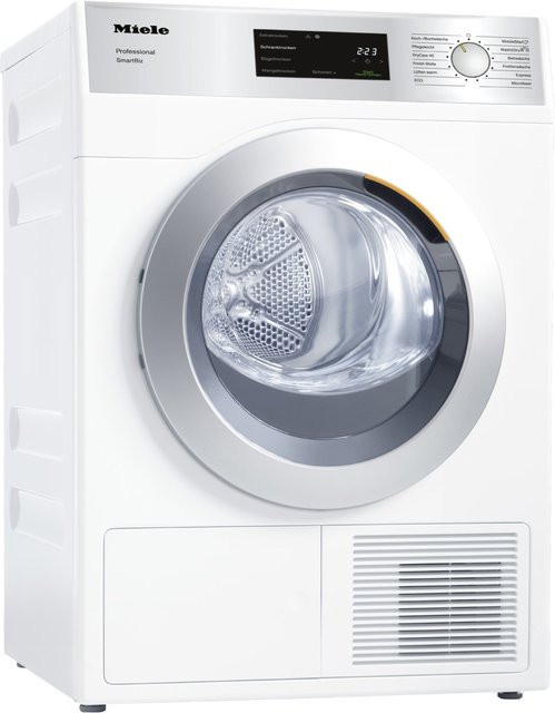 Miele SmartBiz HP PDR 1108 Gewerbe Wärmepumpentrockner in Weiß mit App-Steuerung und WLAN - Bild 1