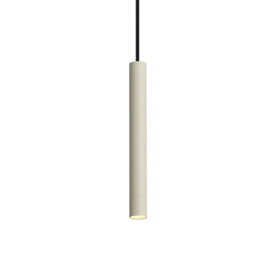 QAZQA Moderne Hängelampe Iconic Frini für 1-phasiges Schienensystem in Beige und Schwarz, dimmbar - Bild 2