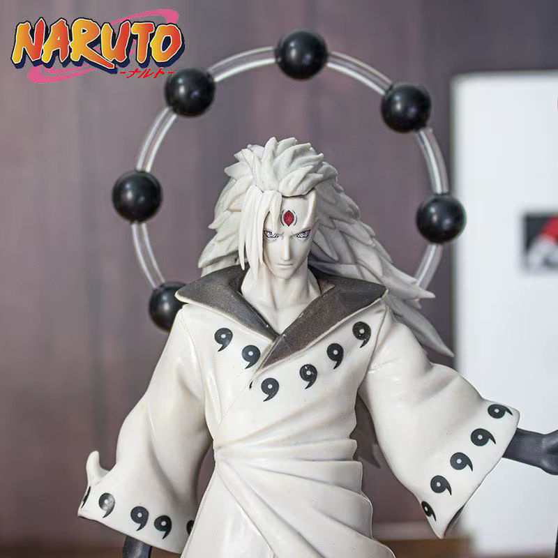 Bandai Shippuden Anime Figur Uchiha Madara Sechs Wege Modell aus Kunststoff in Weiß - Bild 6