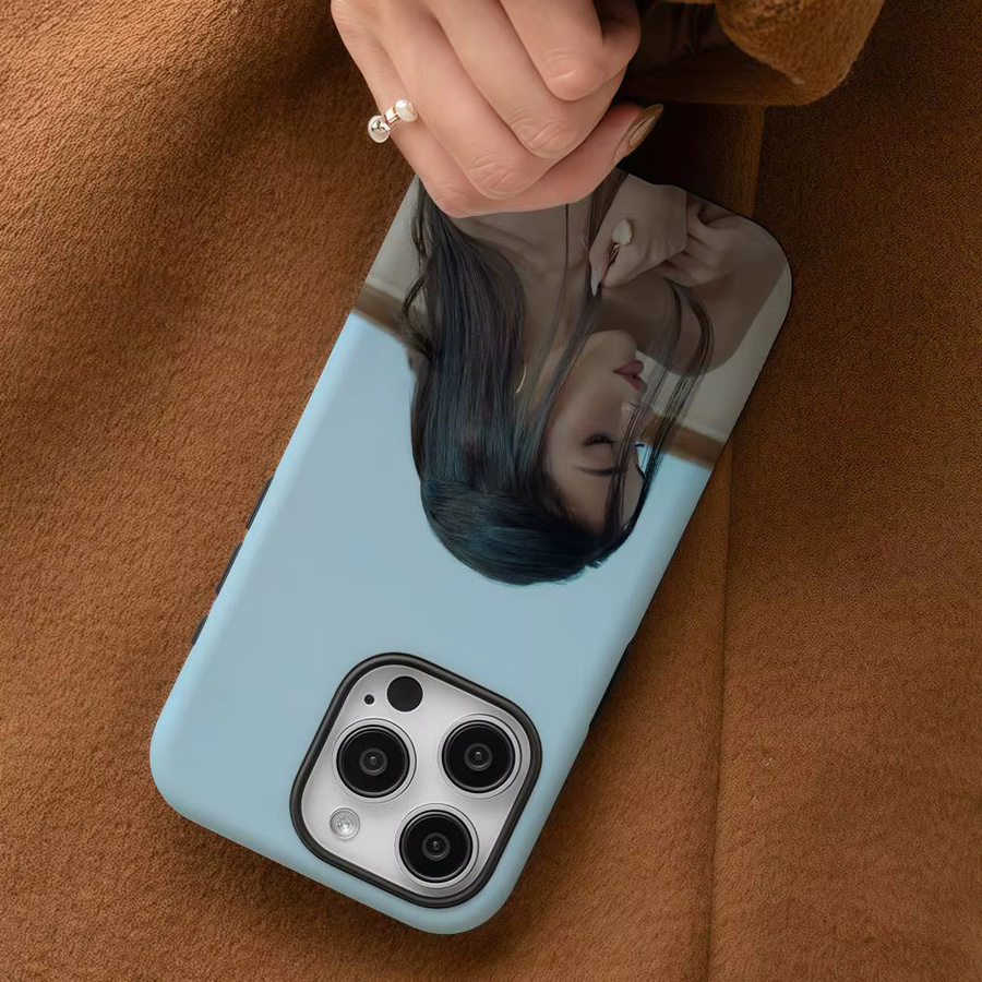 Medaillon M-Madison Bier Handyhülle für iPhone 17 16 15 14 13 12 Pro Max Plus in Weiß und Blau mit glänzender HD-Doppelschicht-Flüssighartschale - Bild 4
