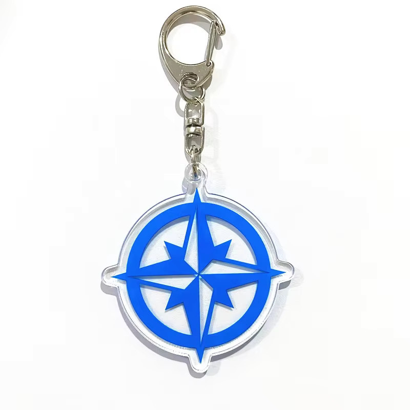 YiYuYiHua Schlüsselanhänger Acryl, Anime BanG Dream! It's MyGO!!!!! Ave Mujica, Unisex - Bild 3