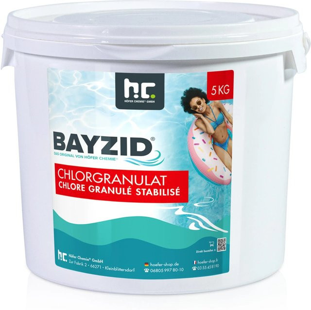 Bayzid Chlorgranulat für Pools 5 kg - Bild 1
