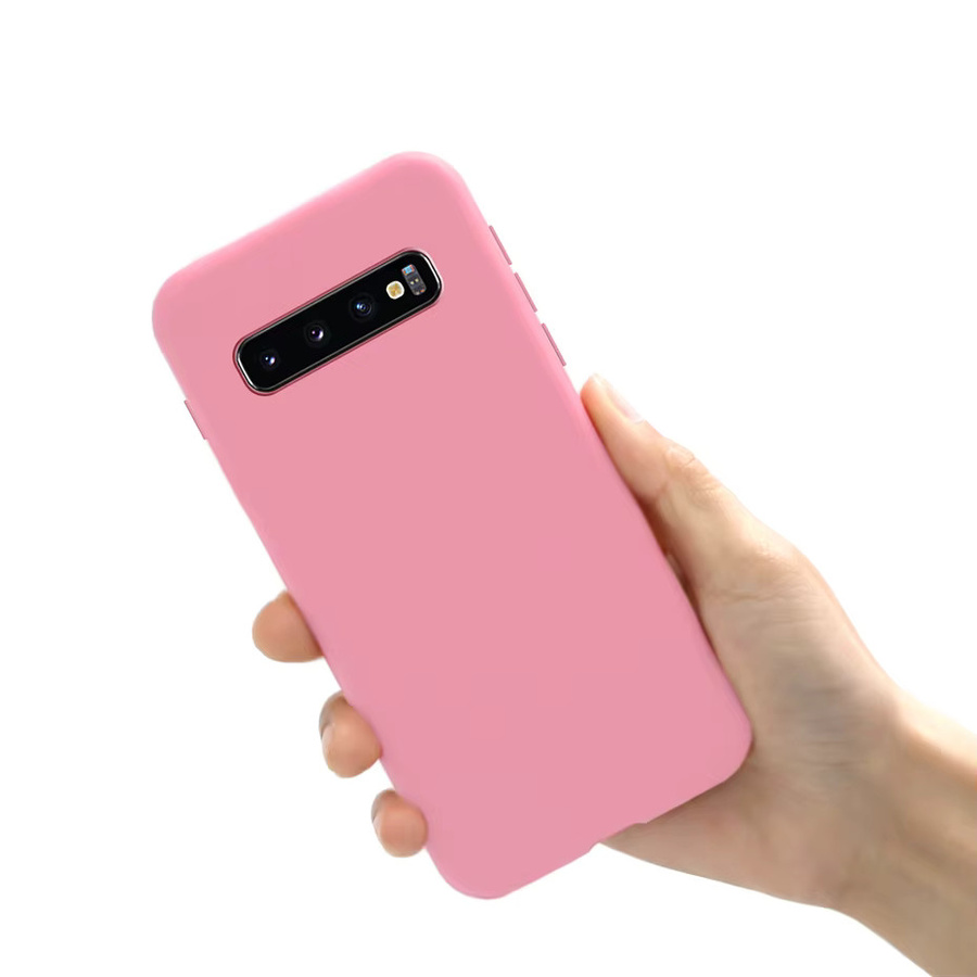 Schutzhülle aus Silikon und TPU für Samsung Galaxy S7 bis S21 Ultra in Schwarz - Bild 2