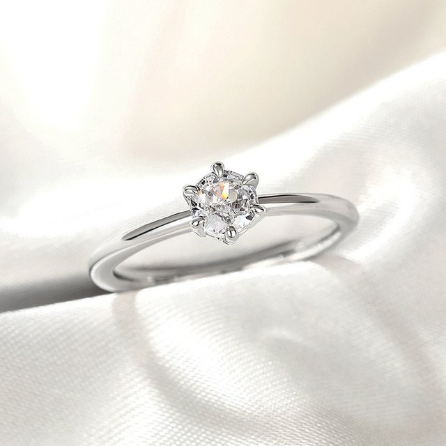 Huitan Ring, Silber, Zirkonia, Damen - Bild 1