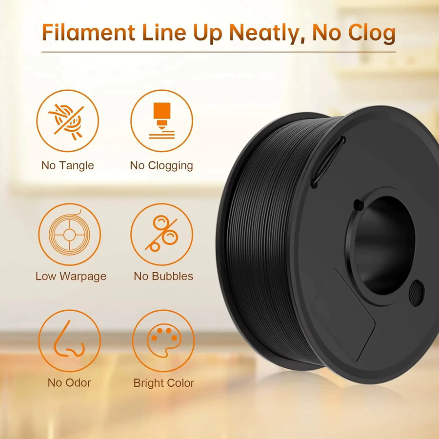 JAYO 3D-Drucker-Filament Set aus PLA Plus und PETG, 20 Rollen, Durchmesser: 1,75 mm, geeignet für FDM-Drucker - Bild 4