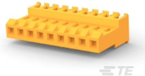 TE Connectivity 3-640599-9 Box in Gelb - Bild 1