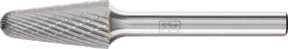 PFERD TOOLS Hartmetall Frässtift Rundkegel KEL universal mittel kreuzverzahnt, Farbe: Silber, Durchmesser: 12 mm, Länge: 25 mm, Schaft-Durchmesser: 6 mm - Bild 1