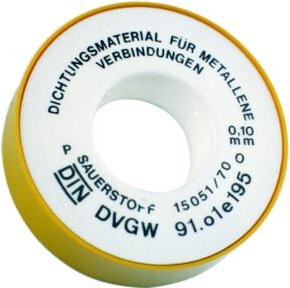 Schneider Electric PTFE Dichtband Weiß B/H: 12 mm x 12 m - Bild 1