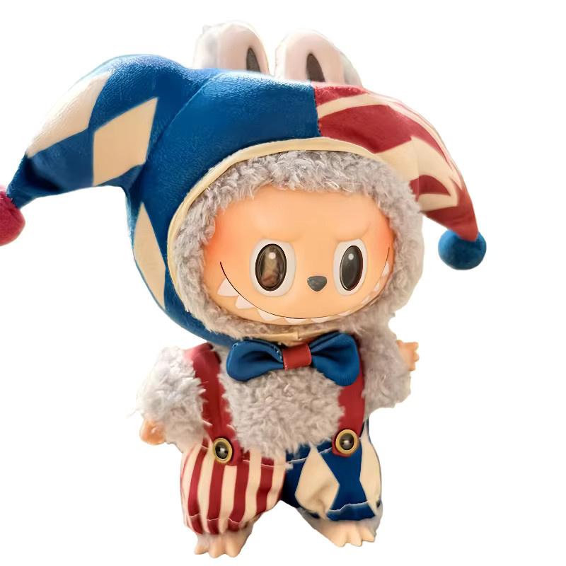 LABUBU Clown-Verkleidungsset, Puppenkleidung, Zubehör - Bild 2