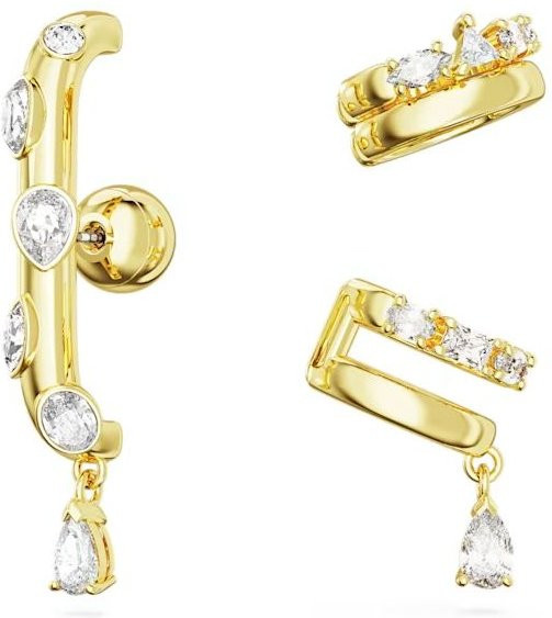 Swarovski Dextera Ohrringe, goldfarben, Kristall, Damen - Bild 1