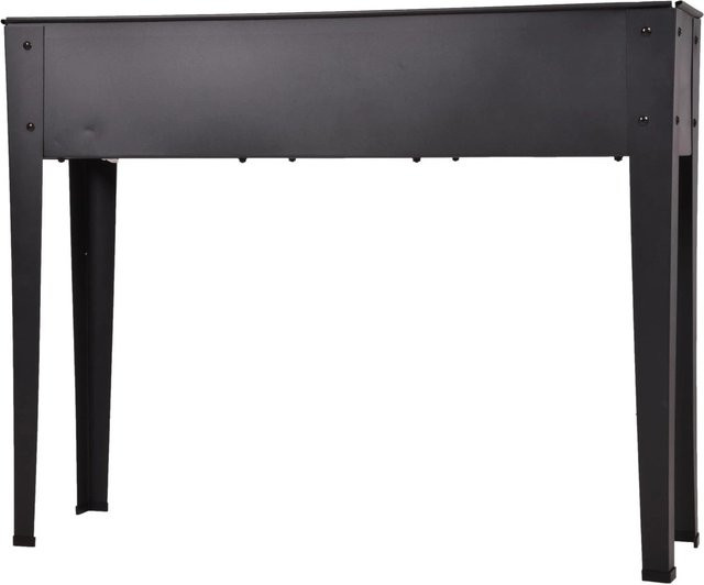 DELUKE Hochbeet BARI aus Stahl in Anthrazit für Garten, Balkon und Terrasse mit modernem Design - Bild 1