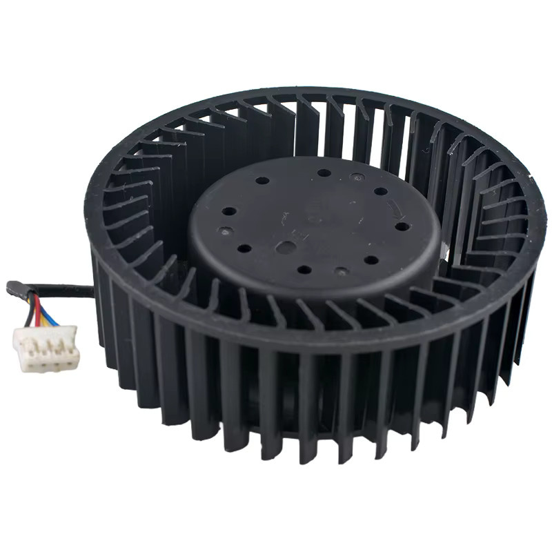 ANCHAOPU Turbofan-Lüfter BFB1012SHA01 in Schwarz, 75 mm Durchmesser, DC12 V, 2,40 A, 4-polig, für RX Vega 56/64 und RTX5000 Grafikarten - Bild 2